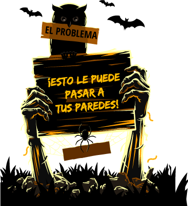 Esto le puede pasar a tus paredes